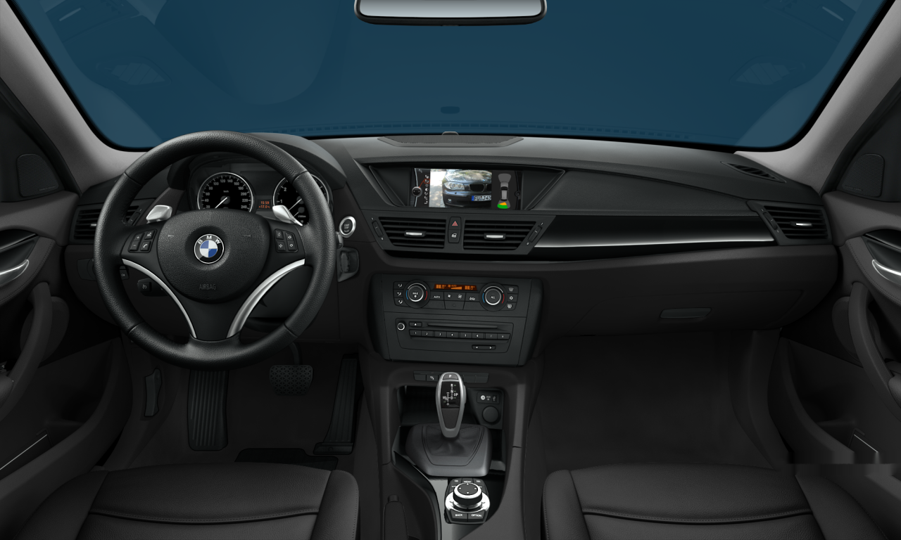 Interior of BMW X1 xDrive25i (E84), VIN WBAVL52030VP32839