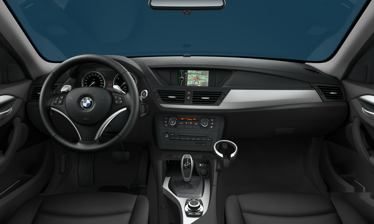 Interior of BMW X1 xDrive28i (E84), VIN WBAVM3103BVN64979