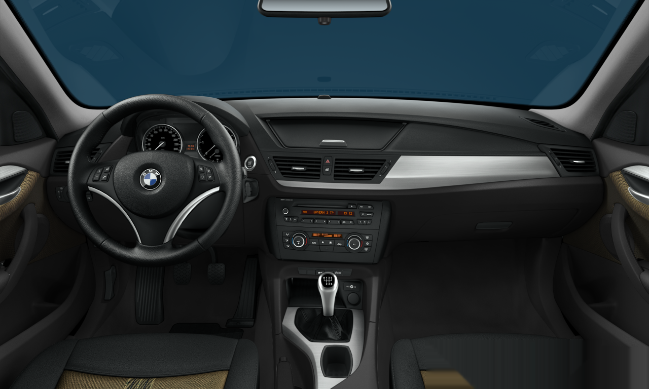 Interior of BMW X1 sDrive18d (E84), VIN WBAVN11020VN28148