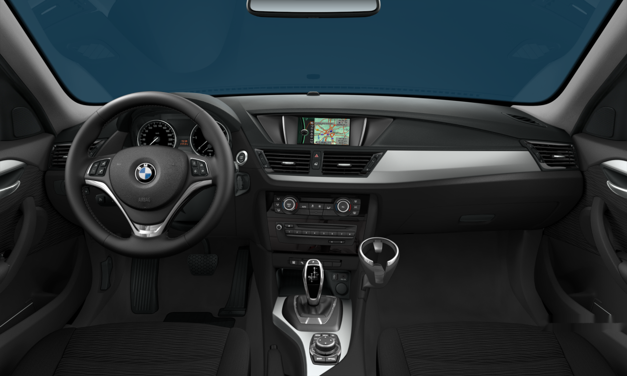 Interior of BMW X1 sDrive18d (E84), VIN WBAVN71070VW78761