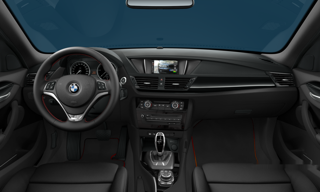 Interior of BMW X1 sDrive18d (E84), VIN WBAVN72060VX37751