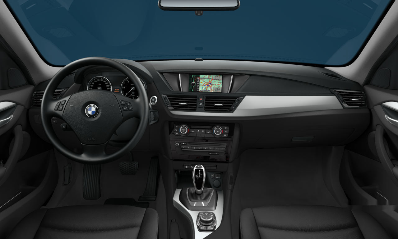 Interior of BMW X1 sDrive18d (E84), VIN WBAVN72070VX35510