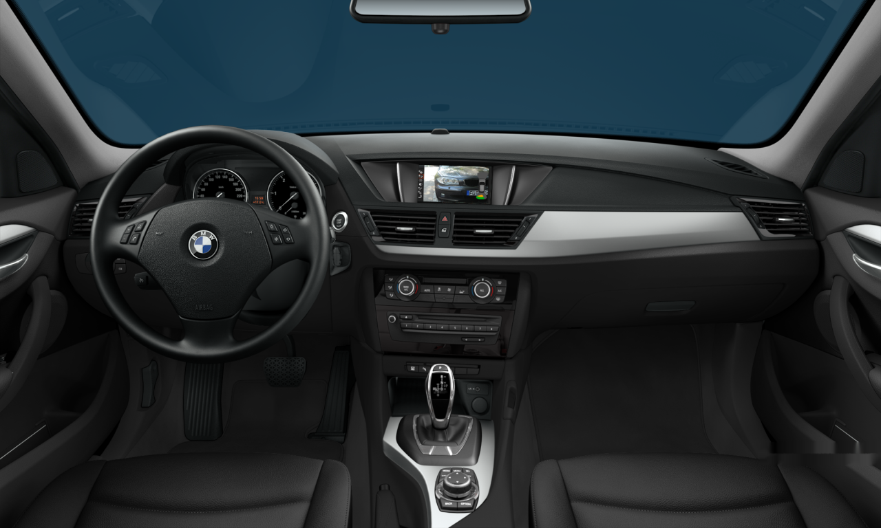 Interior of BMW X1 sDrive18d (E84), VIN WBAVN72090VX36691