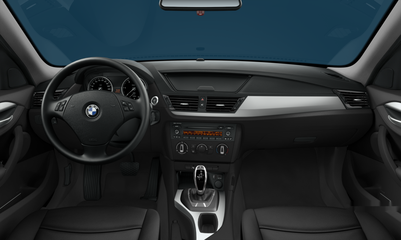 Interior of BMW X1 sDrive20d (E84), VIN WBAVN92020VR38820