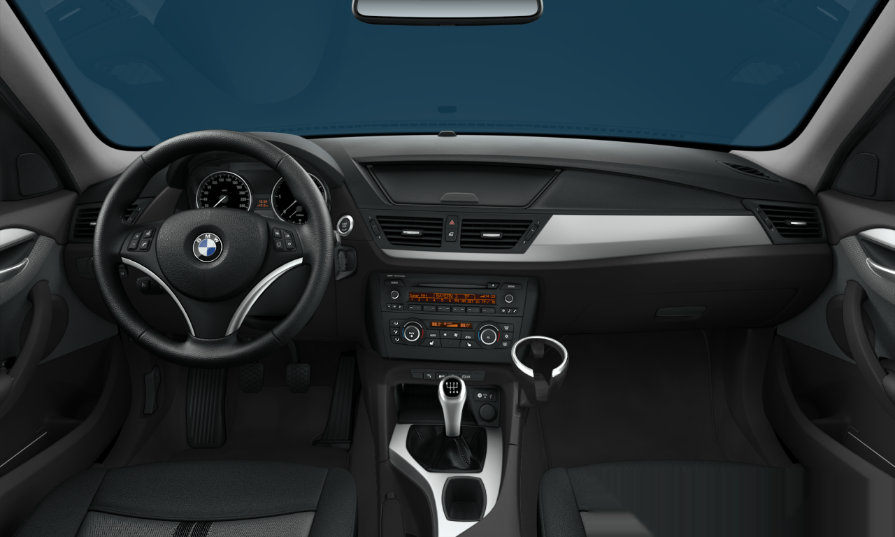Interior of BMW X1 xDrive20d (E84), VIN WBAVP31010VK17087
