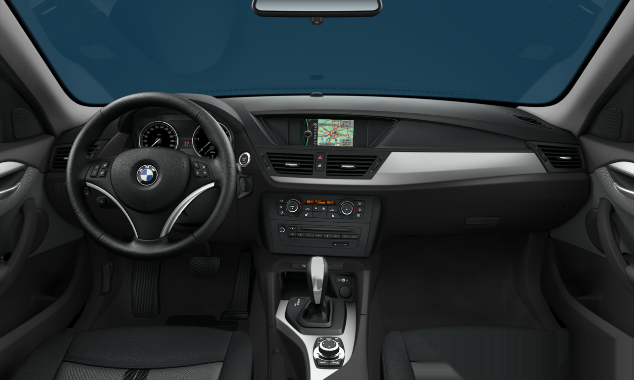 Interior of 2010 BMW X1 xDrive20d (E84), VIN WBAVP31050VN08935
