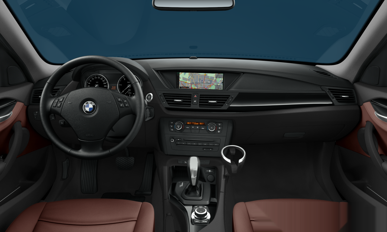 Interior of BMW X1 xDrive20d (E84), VIN WBAVP31070VN14767