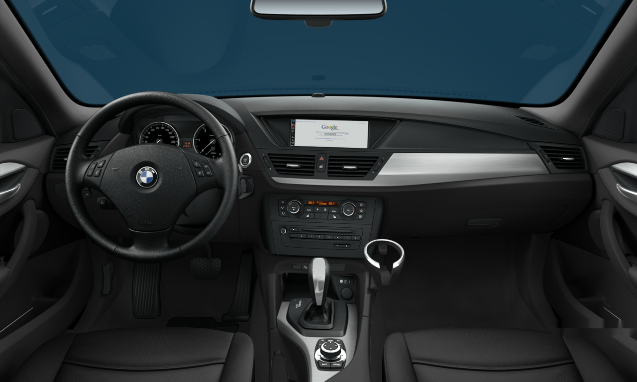 Interior of BMW X1 xDrive20d (E84), VIN WBAVP31070VP67636