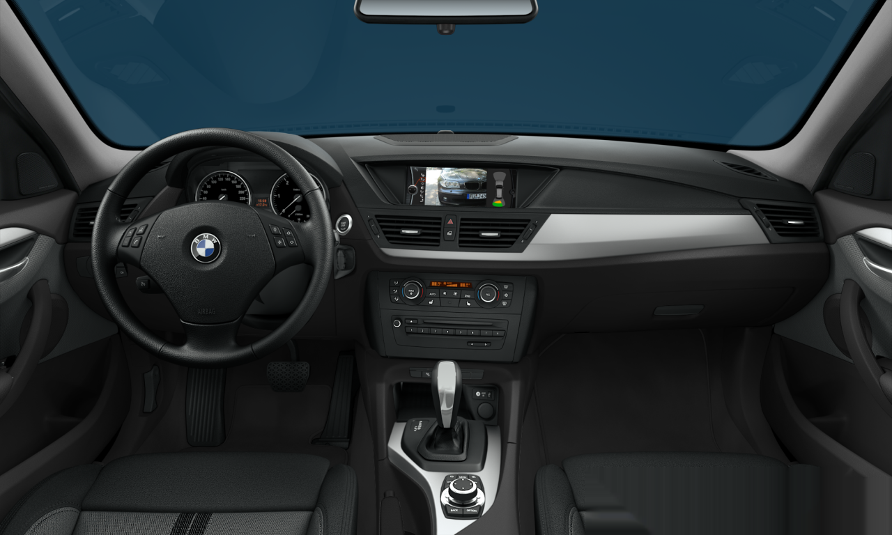 Interior of 2010 BMW X1 xDrive20d (E84), VIN WBAVP31070VP67698