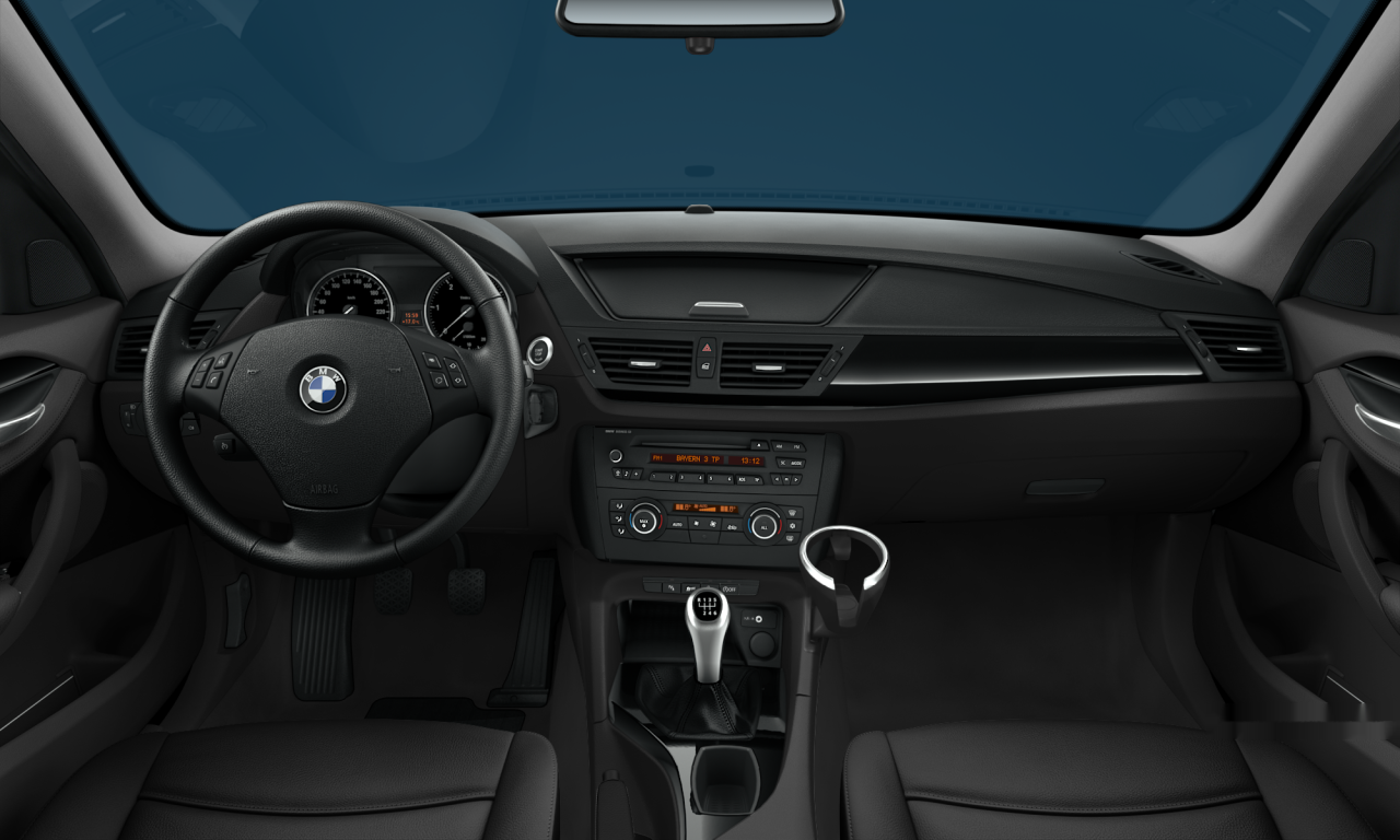 Interior of 2011 BMW X1 sDrive23d (E84), VIN WBAVP51020VK21984