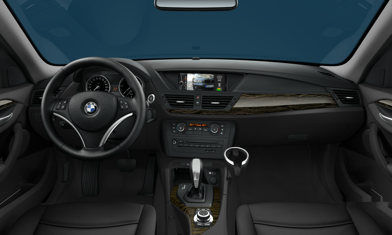 Interior of 2010 BMW X1 sDrive23d (E84), VIN WBAVP51060VM73382