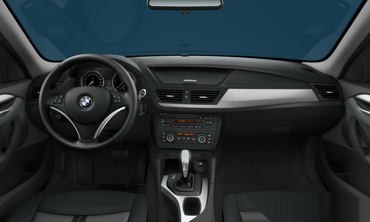 Interior of 2010 BMW X1 sDrive23d (E84), VIN WBAVP51080VM71939