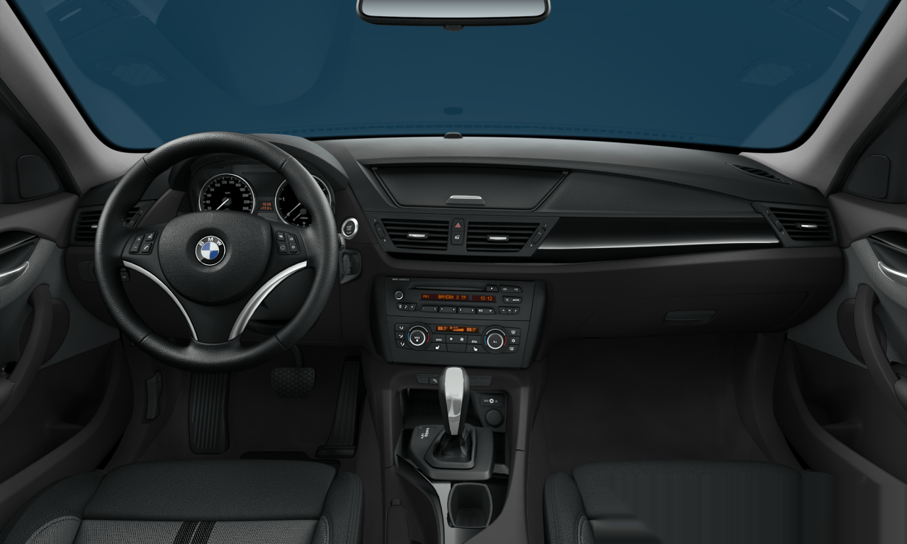 Interior of 2010 BMW X1 sDrive23d (E84), VIN WBAVP510X0VM73725