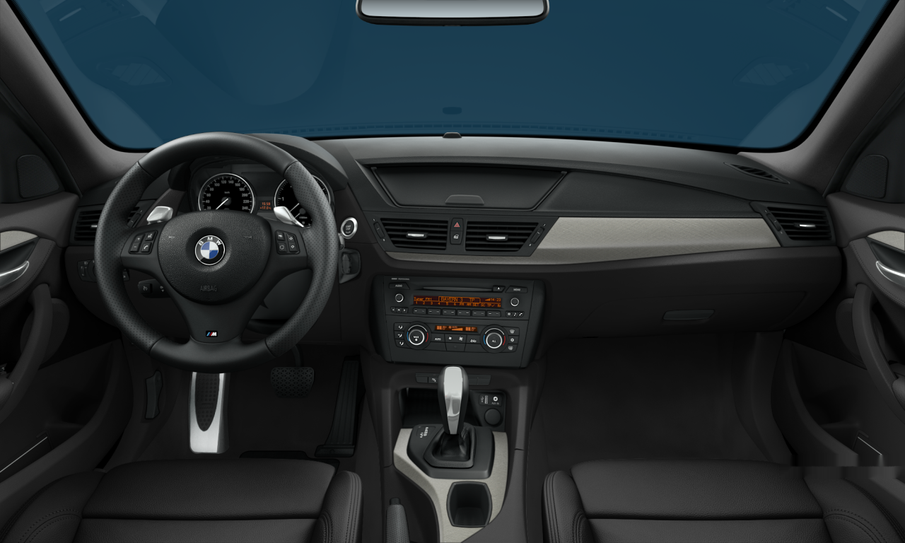 Interior of 2011 BMW X1 xDrive23d (E84), VIN WBAVP52030VP20792