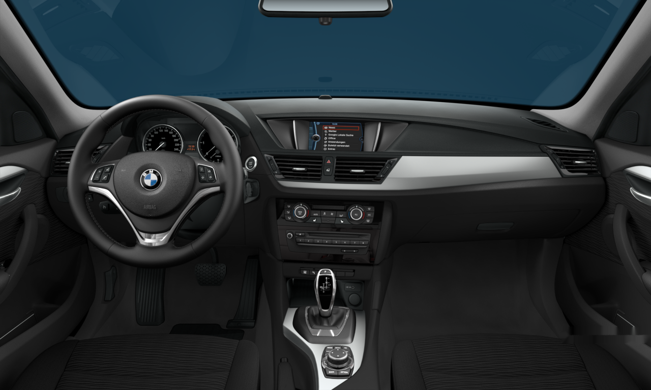 Interior of BMW X1 xDrive18d (E84), VIN WBAVP71030V209290