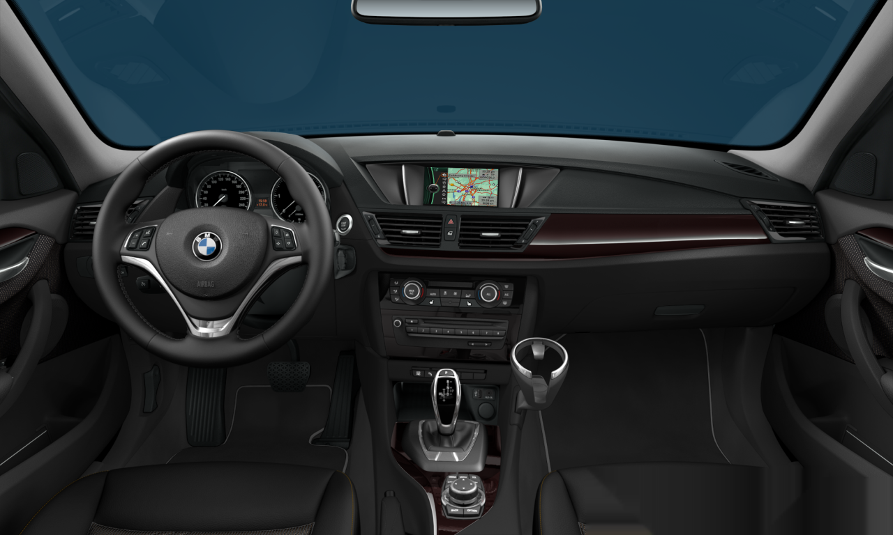 Interior of BMW X1 xDrive18d (E84), VIN WBAVP71060VW21199