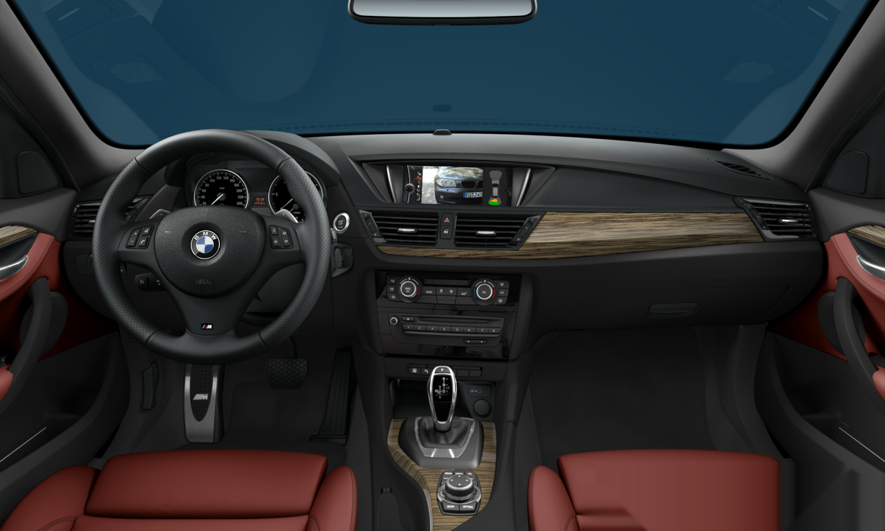 Interior of 2013 BMW X1 xDrive20d (E84), VIN WBAVP91010VV34662