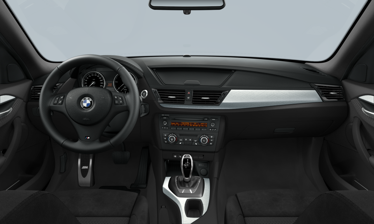 Interior of BMW X1 xDrive20d (E84), VIN WBAVP91080VV44797