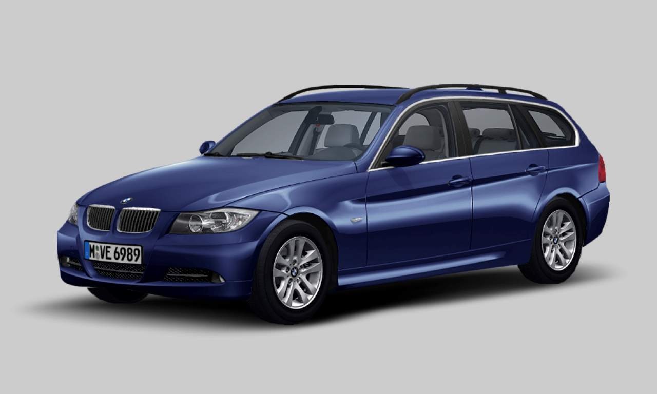 Exterior of 2005 BMW 325i (Touring (5 Doors)), VIN WBAVS11090AG58074