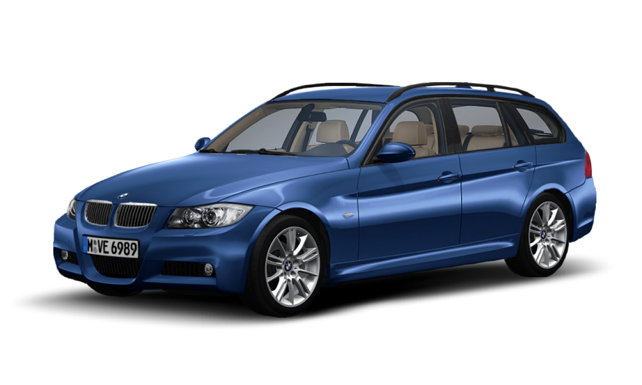 Exterior of 2007 BMW 335d (E91), VIN WBAVS91070KZ86809