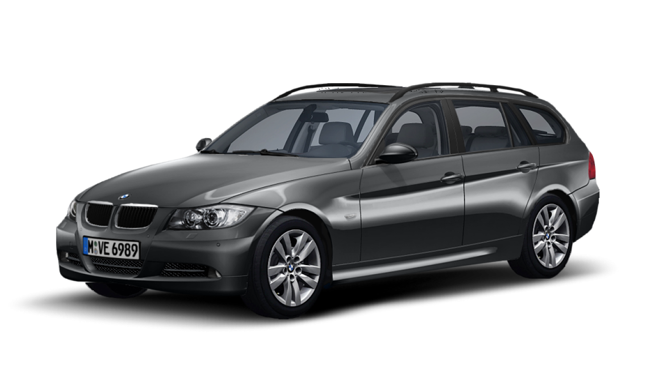 Exterior of BMW 320d (E91), VIN WBAVU31000KZ09271