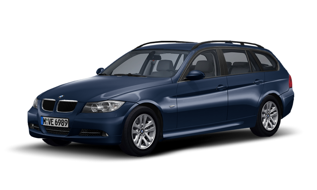 Exterior of 2005 BMW 320d (E91), VIN WBAVU31020KY03470
