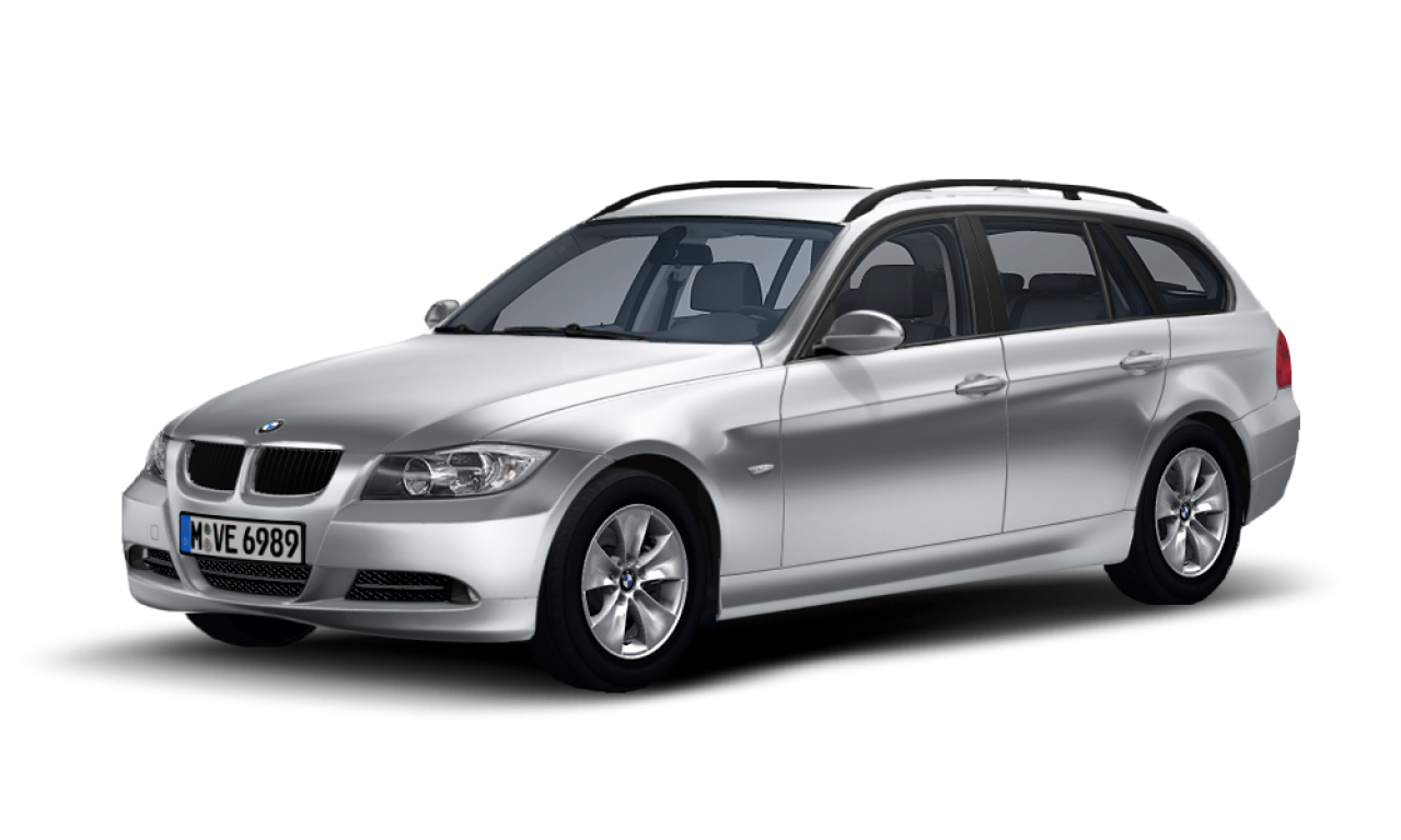 Exterior of 2007 BMW 320d (E91), VIN WBAVU31020KY45475