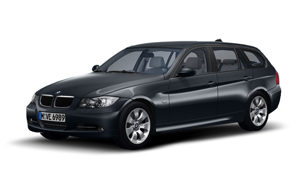 Exterior of 2006 BMW 320d (E91), VIN WBAVU31030KY37532