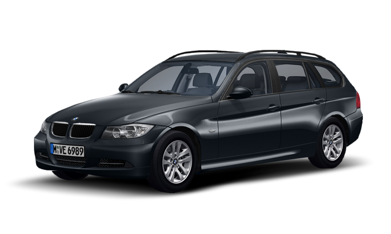 Exterior of 2005 BMW 320d (E91), VIN WBAVU31050KY09330