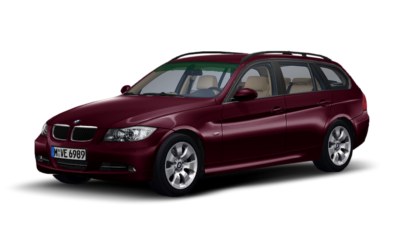 Exterior of BMW 320d (E91), VIN WBAVU31070KZ22888