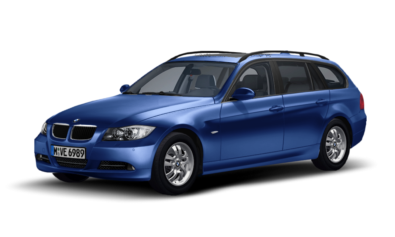 Exterior of BMW 320d (E91), VIN WBAVU31090KY48759
