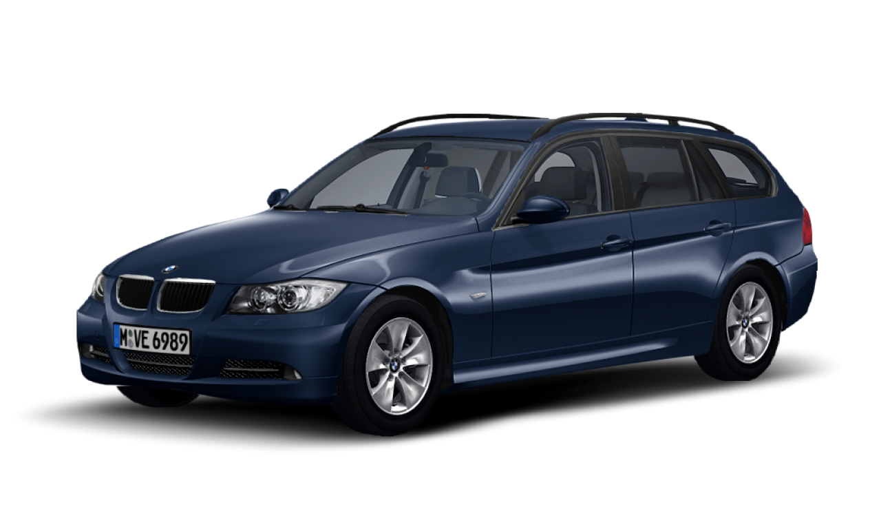 Exterior of 2006 BMW 320d (E91), VIN WBAVU31090KZ08068