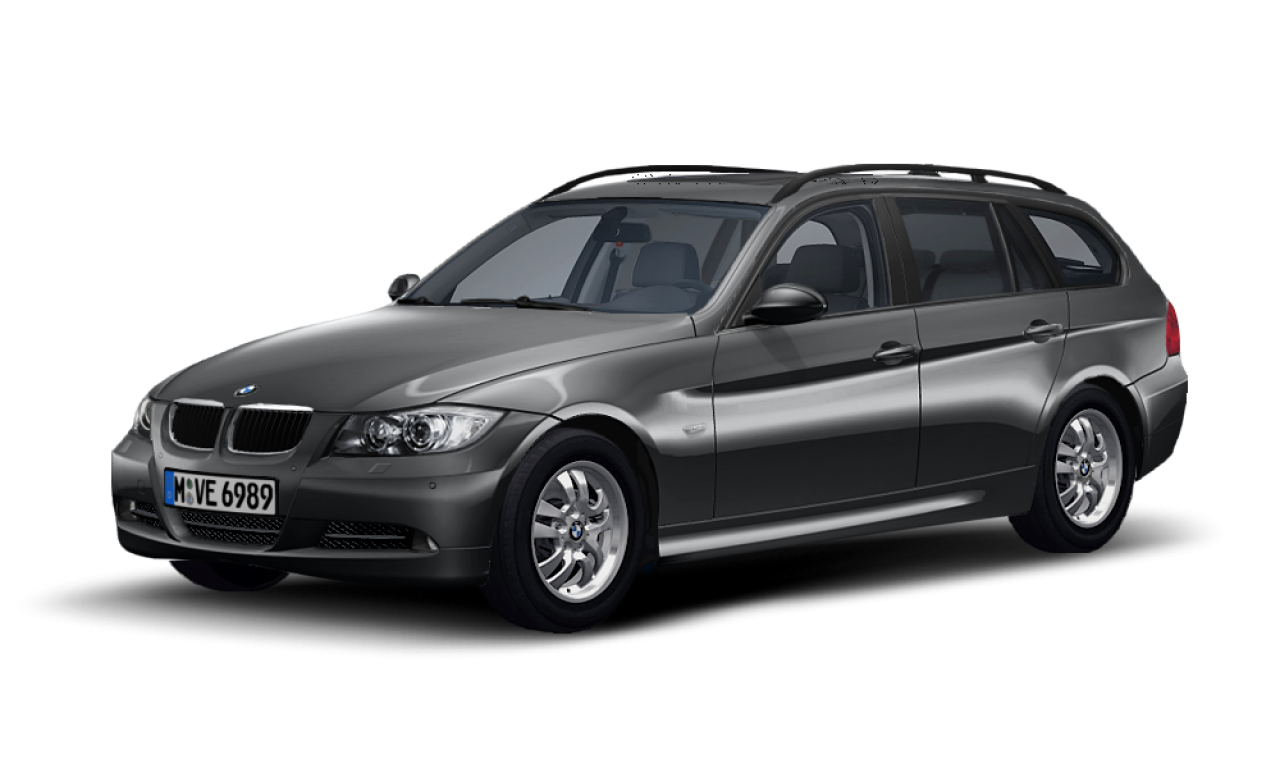 Exterior of BMW 320d (E91), VIN WBAVU310X0KY56837