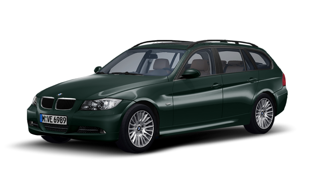 Exterior of BMW 320d (E91), VIN WBAVU51010A113890