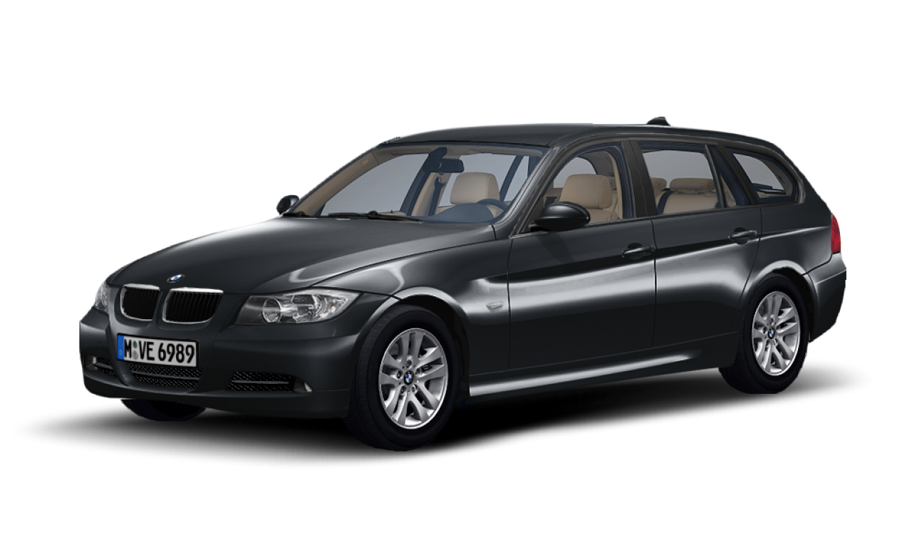 Exterior of BMW 320d (E91), VIN WBAVU51010A304984