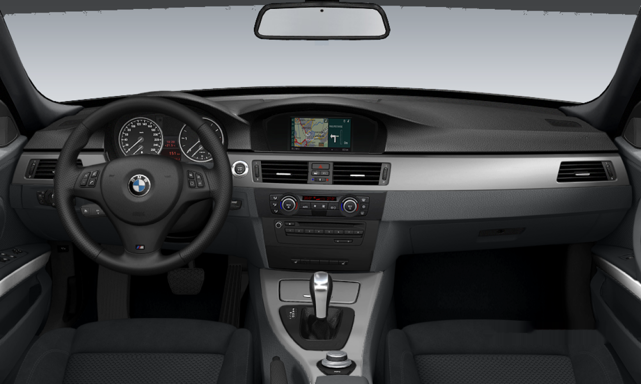 Interior of 2007 BMW 320d (E91), VIN WBAVU51040A111034