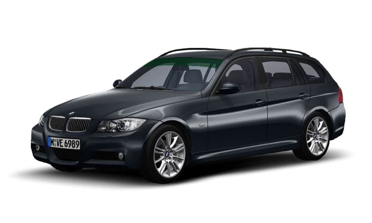 Exterior of BMW 325d (E91), VIN WBAVU71020KC12209