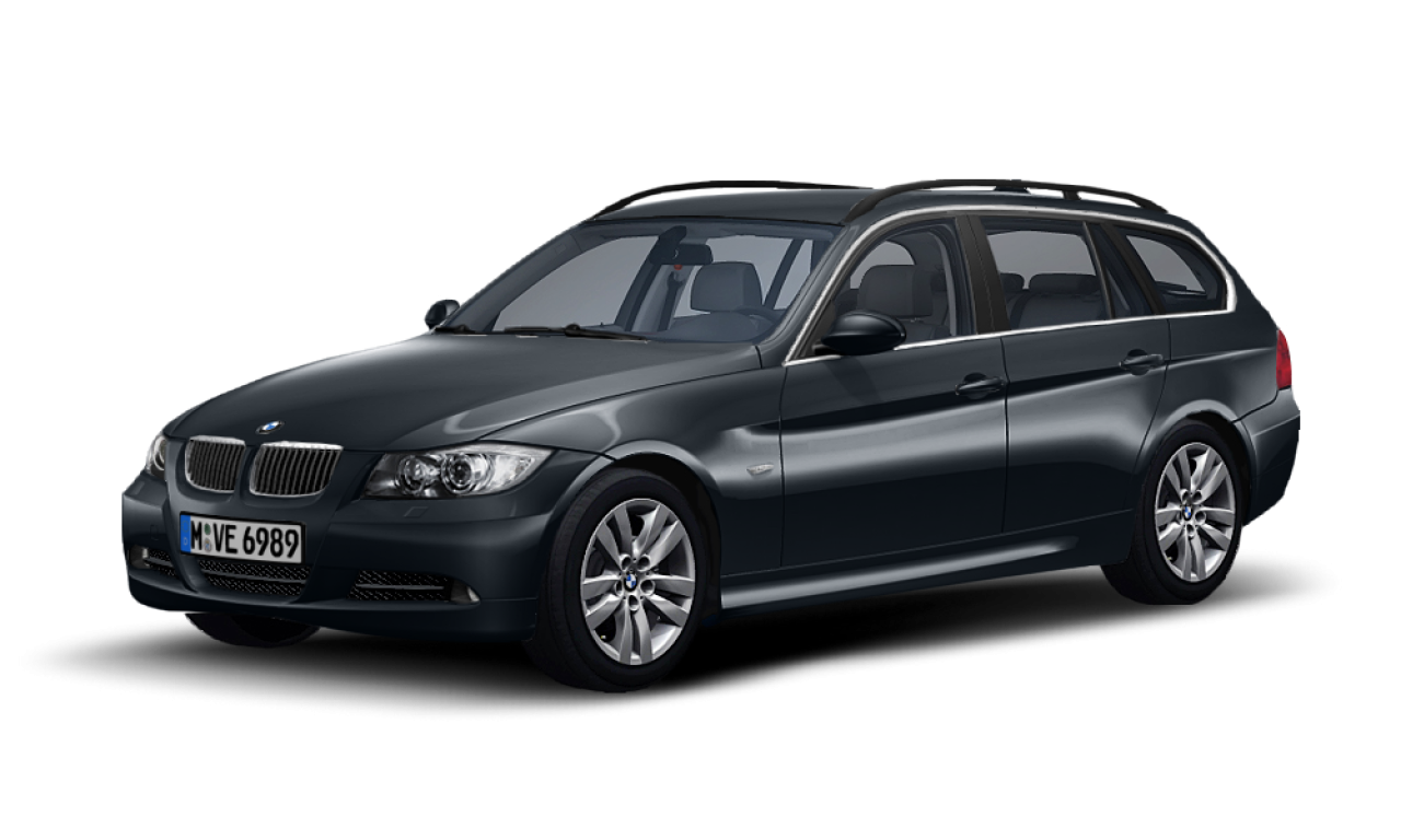 Exterior of 2007 BMW 325d (E91), VIN WBAVU71030KC12879
