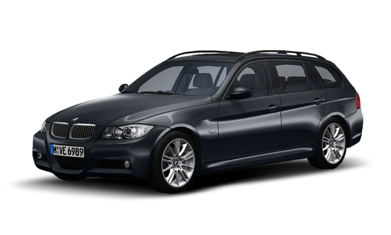 Exterior of 2007 BMW 325d (E91), VIN WBAVU71050KC12303