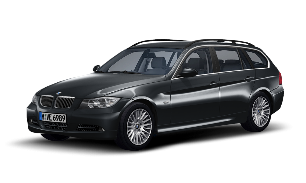 Exterior of BMW 325d (E91), VIN WBAVU71050KC12589