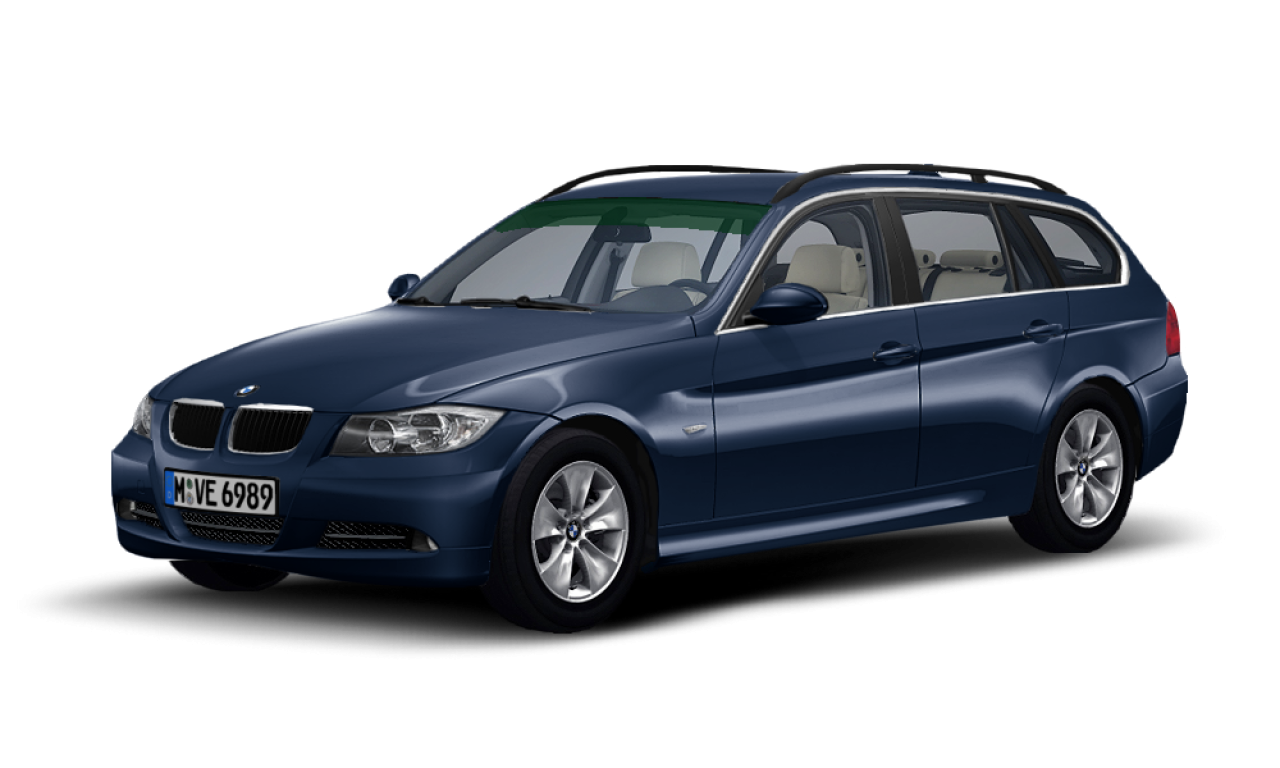 Exterior of BMW 323I UL (E91), VIN WBAVW520X0A078601