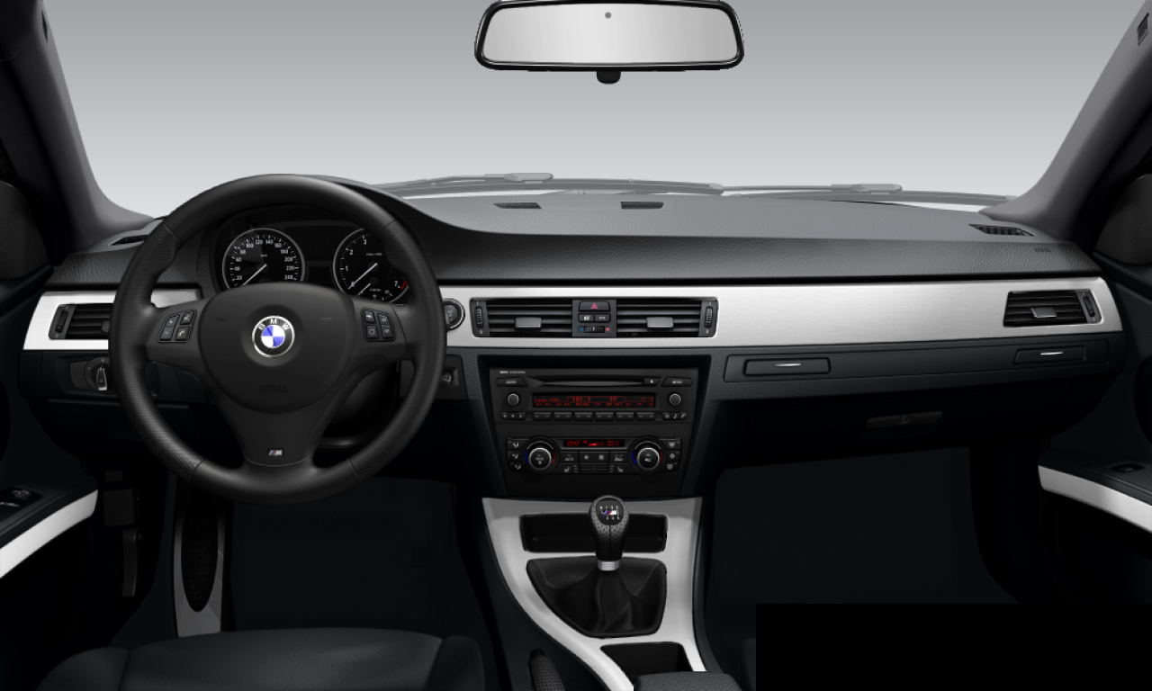 Interior of BMW 320i (E92), VIN WBAWA71000J014695