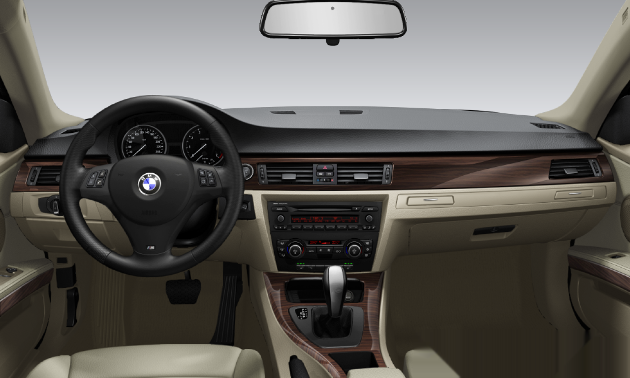 Interior of BMW 320i (E92), VIN WBAWA71020J008929