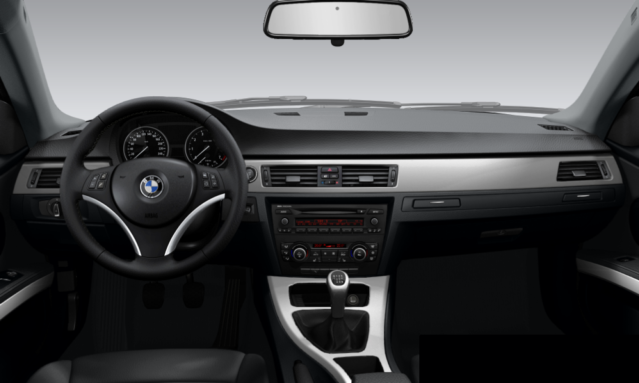 Interior of BMW 320i (E92), VIN WBAWA71020J014598
