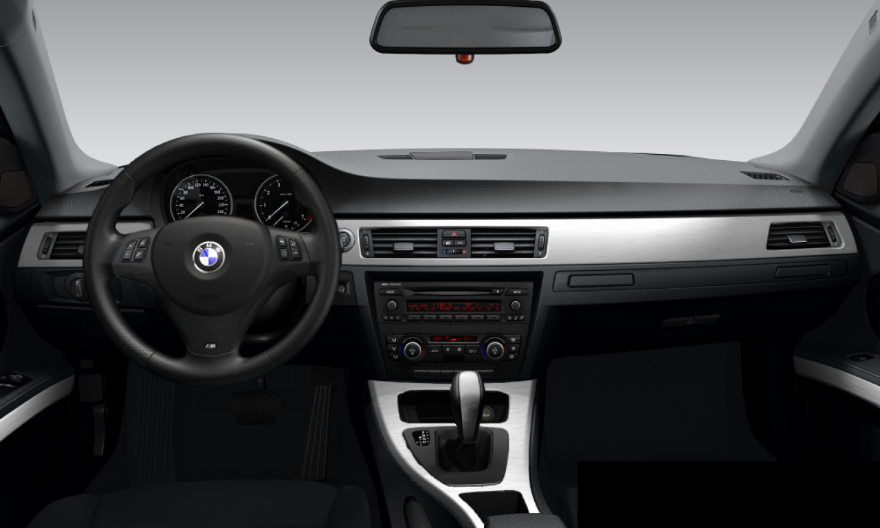 Interior of BMW 320i (E92), VIN WBAWA71020JT26226