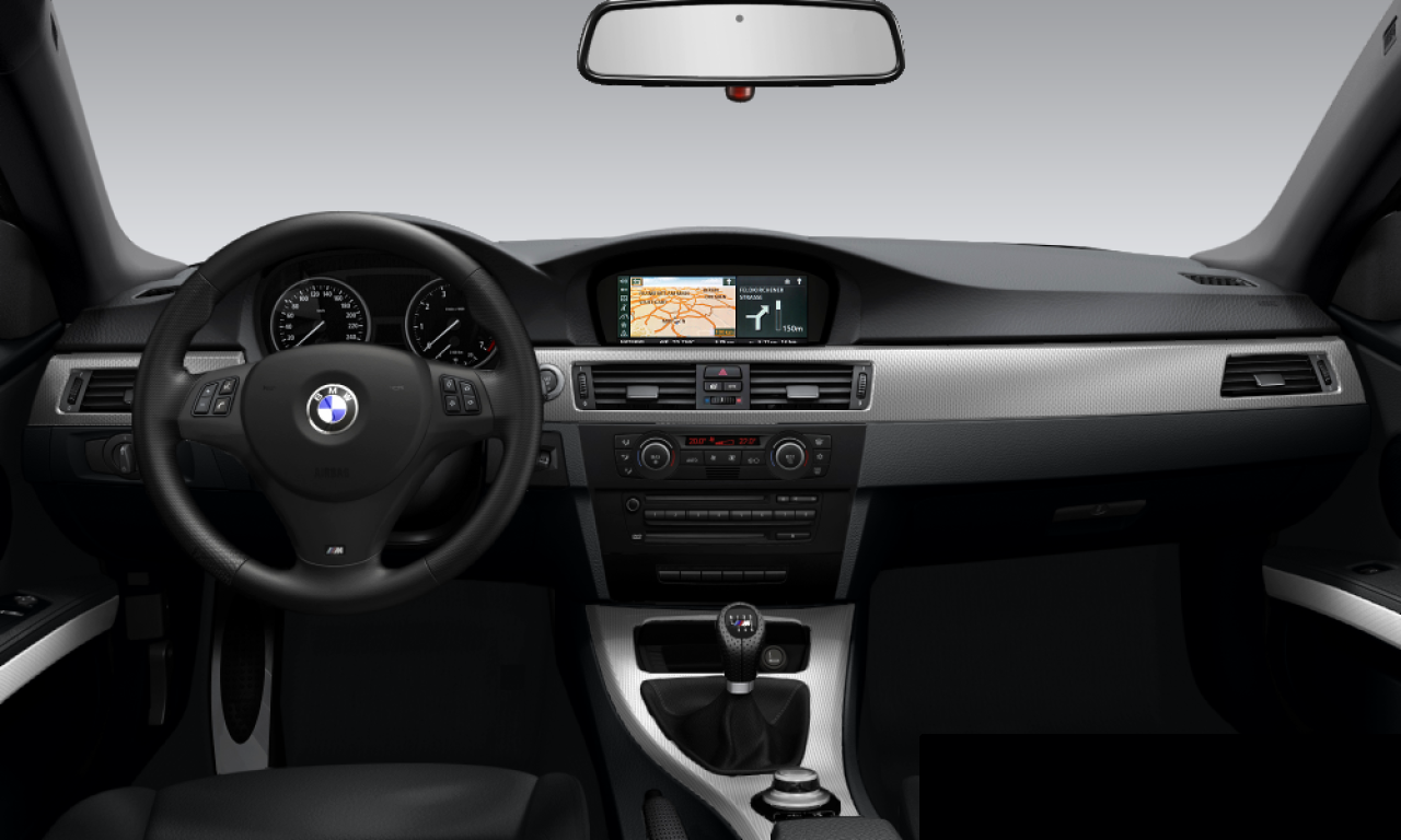 Interior of BMW 320i (E92), VIN WBAWA72020PZ62298