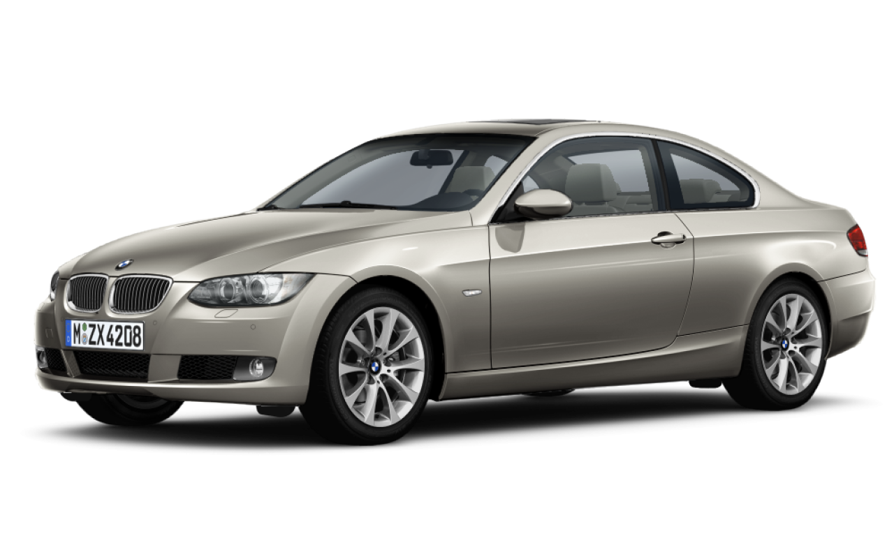 Exterior of 2008 BMW 323i (E92), VIN WBAWB12070JY93685
