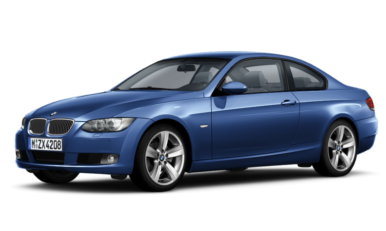 Exterior of BMW 325i (E92), VIN WBAWB31000P084278