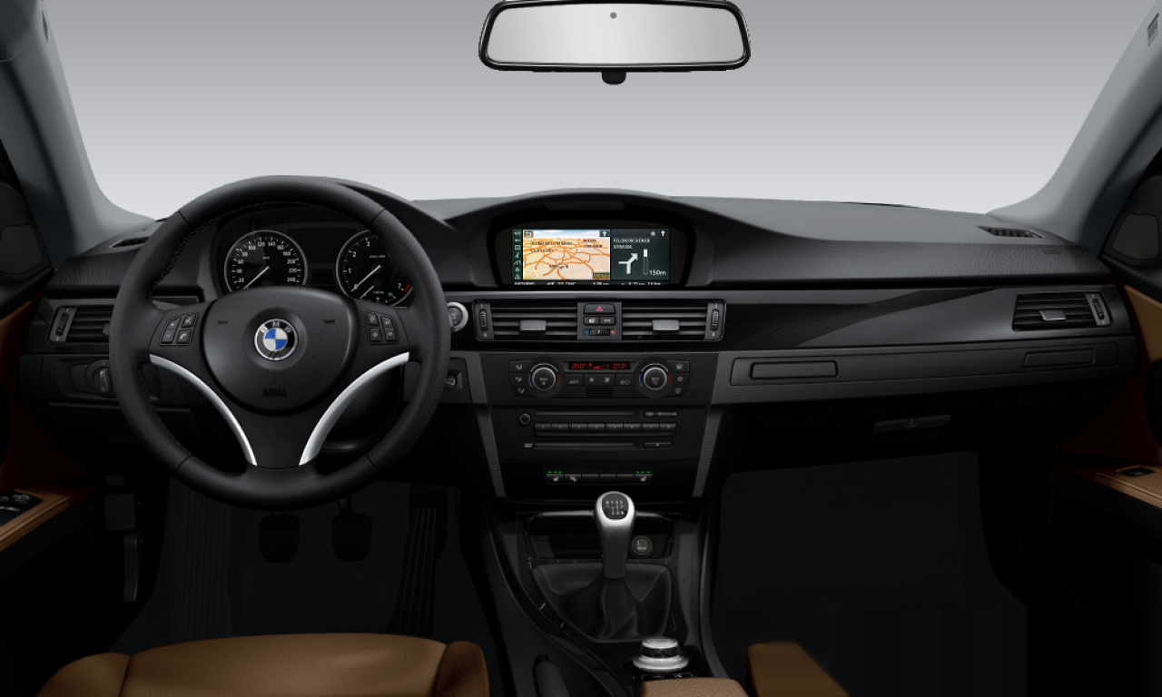 Interior of 2006 BMW 325i (E92), VIN WBAWB31020PS92775