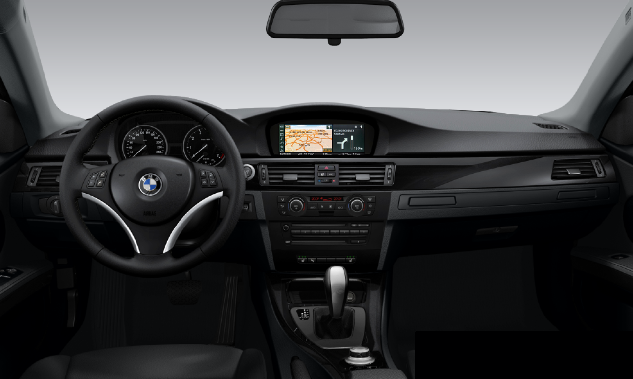 Interior of 2006 BMW 325i (E92), VIN WBAWB31020PU81846